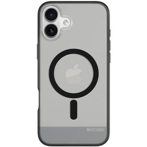 Incase Slanke Apple Magsafe Case voor iPhone 16 Plus - Ultradun, duurzaam, lichtgewicht Apple iPhone-hoesje met ingebouwde magneten voor MagSafe-opladen - Zwart
