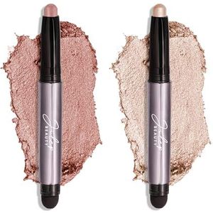 Julep Oogschaduw 101 Crème To Powder Waterdichte Oogschaduwstift Duo, Pearl Shimmer en Rose Shimmer