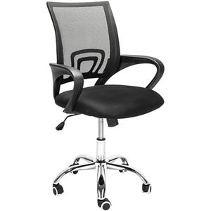 Draagbare bureaustoel Ademend gaas Verstelbare hoofdsteun Bureaustoelen met wielen Bureaustoel Lichtgewicht bureaustoel