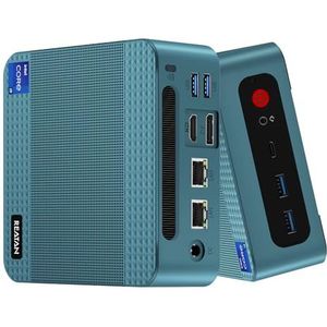 Reatan S8 Mini Gaming PC met Intel i9-12900H Mini-PC (14C/20T tot 5.0 GHz) 32GB DDR5 1TB PCIe 4.0 SSD Mini-Computer HDMI DP USB-ondersteuning Wi-Fi6 BT5.2 Dual 2.5G LAN