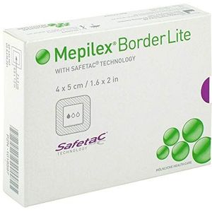 Mepilex Border Lite Dressing Sterile 4 x 5 cm, 10 Stuk