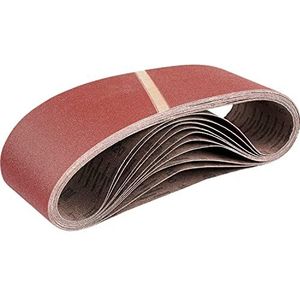 Lot de 20 bandes abrasives Mix 100 x 560 mm - Ruban abrasif en tissu