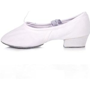 Balletpantoffels voor dames, dansschoenen voor meisjes, balletschoenen, jazzschoenen, zachte zool, lage hakken, kinderschoenen, dansschoenen, roze, zwart, rood, kinderen, latijnse sneakers,