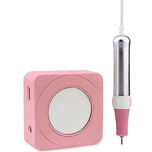 Elektrische nagelvijl, Oplaadbare nagelboor, 36000 RPM draagbare elektrische E-vijl Malory acryl nagel gel polish remover machine met borenset, manicure Nail Tech Art Salon Home DIY voor zowel natuurl