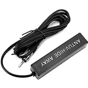 Autoantenne, radio-antenne, universele vervanging voor autoradioantenne, antennesignaal, verborgen antenne, zwart