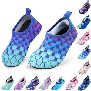 Owanvion Waterschoenen, voor kinderen, sneldrogend, antislip, blote voeten, zwemmen, aquasokken, voor strand, zwembad, voor jongens, meisjes, peuters, zuigelingen, 22/23 EU