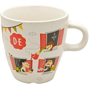 Douwe Egberts Cup Neighbours, Porcelain Mug, Coffee Mug, 280 ml
