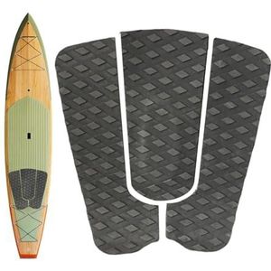 BIGUD Surfplank stomppad, surfdek tractiepad - Surf Deck Pads Sterk klevende tractiemat,Surfaccessoires, comfortabel skimboard-grippad voor surfplanken, visboar