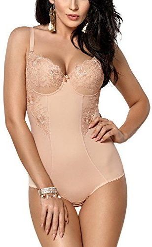 Gorsenia - 184 Livia - Body - Beige - Damesondergoed met Afneembare Beugel