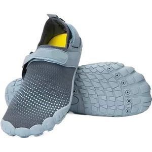 UBOHUZ Waterschoenen, waterschoenen, outdoor, sneldrogend, strand, heren, dames, 1 paar, zwemmen, aquaschoenen, blote voeten, ademend, wandelen, antislip voor surfen, duiken, Blauw, 47 EU