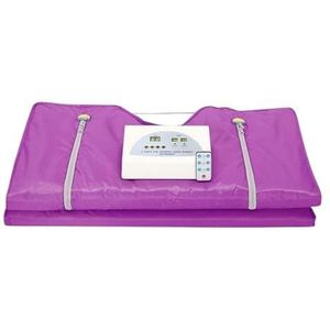Digita infrarood saunaverwarmingsdeken, Oxford saunadeken, gewichtsverlies body shaper Detox therapie Home Spa,Saunasessies thuis(Purple)
