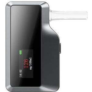 Ontwerp alcoholtester, persoonlijke ademalcoholdetector, draagbare digitale elektrochemische sensor