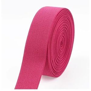 3/5 meter 10-50 mm elastische banden voor broek taille rubberen band stretch singels riem doe-het-zelf ondergoed kleding naaien accessoire (felroze, 3 meter 38 mm)