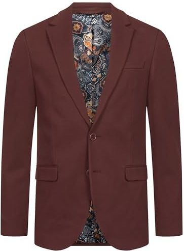 JEFF - JFEzra Jacket - Sakko - Wine