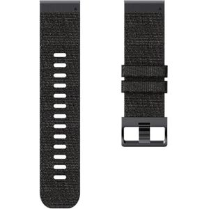 22 26 mm fit for Garmin Fenix7xpro snelsluiting nylon band geschikt for Fenix5/5X/5XPlus/6/6X/6XPro/7/7X/3/3HR horlogeband Tactix7 armband (Color : Black, Size : 26mm Fenix7X 7XPro)