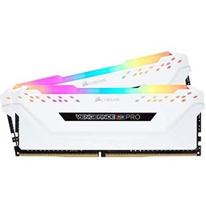 Corsair - Vengeance RGB Pro - RAM - Wit - 2 x 8GB - 2666 MHz - DDR4