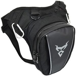 Motorbike Been Tas Beentas Motorfiets Fanny Pack Heuptas Been Voor Motorrijder Mannelijke Vrouwen Borsttas Multifunctionele Outdoor Bagage Dij Tas, 11-mc-0105 Gr, Eén maat