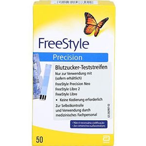 FREESTYLE Precision bloedsuiker Teststr.o.coder. 50 st