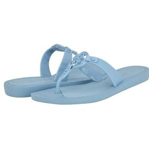 GUESS Tyana platte sandalen voor dames, Blauw 420, 39.5 EU