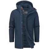 INDICODE JEANS Winterjas 'INBenyot'  navy