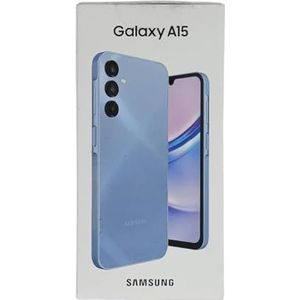 Samsung A155F/DSN Galaxy A15, Dual, 256 GB 8 GB RAM, blauw - Italiaanse, Hongaarse, Poolse, Roemeense, Oostenrijkse en Zwitserse versies