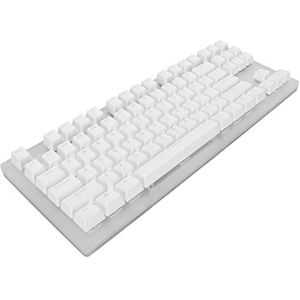 Computertoetsenbord, 40 Gbps 87 Toetsen Plug en Play-Geheugen Mechanisch Gamingtoetsenbord met RGB-Achtergrondverlichting (Bruine schakelaar)