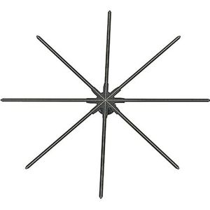 150cm 3D holografische ventilatorprojectie, aan de muur gemonteerde wifi-reclamemachine, resolutie 2048 * 2880 hangende afbeelding Hoge helderheid