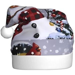 MYGANN Kerst Sneeuwpop Unisex Kerst Hoed Voor Thema Party Kerst Nieuwjaar Decoratie Kostuum Accessoire