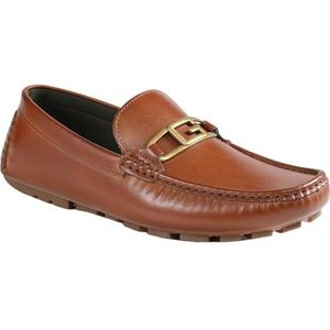 GUESS Heren Amar Driving Style Loafer, Cognac 210, 11 UK, Cognac 210, 45 EU