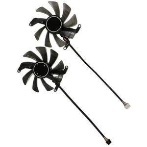 2 stuks 90 (85 mm), GPU VGA-koeler, TH9215S2H-PAA01, grafische kaartventilator voor Palit voor RTX 3050 Dual OC voor 3060 Ti voor V1