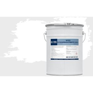 Wixx Steigerhoutbeits UV+ - 5L - Wit - Dekkend
