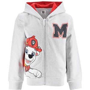 PAW PATROL Sweatjack met capuchon grijs hoodie hoodie, lichtgrijs, 116
