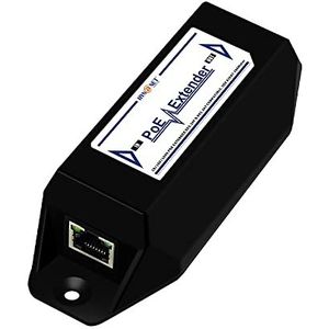 PX201 30W Gigabit POE Extender Een Kanaal 10/100/1000Mbps POE Repeater met Gemakkelijke Plug and Play Desktop of Wandmontage Installatie Voldoet aan IEEE802.3af/at
