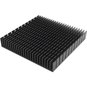 Awxlumv 120mm Grote Aluminium Heatsink 4.72 x 4.72 x 0.79Inch/ 120 x 120 x 20 mm Vierkante Heatsink voor Router het Koelen