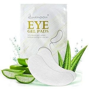 Lunamoon 50 paar Oogpads voor Wimperverlenging Wimperverlengpads Wimperpads Ooggelpads voor Wimperextensions Gel-oogpads voor Verlenging