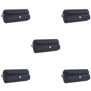 Multi de Borstelhouder Stofdichte Grote Capaciteit van de de Make-upborstel van de, 5 set (zwart), 23cm×10.5cm×7cm, als beschrijving