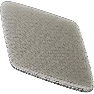 Nano glazen voetvijl, gemakkelijk schoon te maken Goede duurzaamheid voetvijl Nano glazen voetscrubber veel gebruikt Gemakkelijk te gebruiken ruit voor thuis voor vrouwen(zwart)