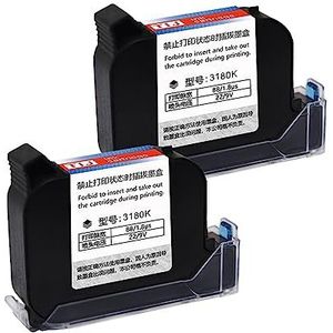 Handprinter Handheld Printer Draagbare Inkjet Printer 2D Code Printer Met 4.3-inch LED Touch Screen Sneldrogende Inkt Sneldrogend en waterdicht(2PCS ink)