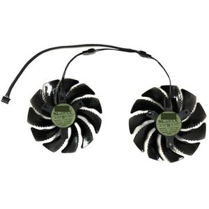 2 stuks T129215SU, PLD09210S12HH, 85 mm diameter, GPU-koeler, grafische koelventilator, voor GIGABYTE P106-100 6G(T129215SU)