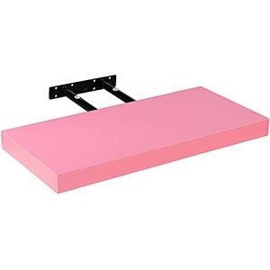 STILISTA Vrijhangende wandplank Volato, kleur- en maatkeuze, 100 cm Roze