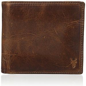 FRYE Men's Logan Antique Pull Up Billfold, Cognac, One Size