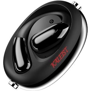 KALEIST A60 vertaling earbuds, AI Translator earbuds Ondersteuning 140 Talen, High Definition Stereo, Bluetooth 6.0 Open Koptelefoons, 14mm Dynamic Drive, IPX4 Waterdichte Koptelefoons (Zwart)