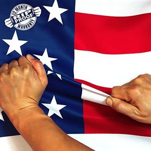 Anley Rip-Proof Technology Dubbelzijdige 3-laags Amerikaanse vlag van de VS 3x5 voet - Levendige kleuren, canvas header en kreukbestendig - De sterkste, langst blijvende Amerikaanse vlaggen 3 x 5 ft