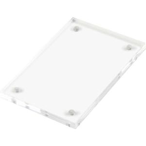 1 Stuk Helder Acryl Fotolijst Magnetische Poster Display 3+ Mm Dik 5,5x8,2 Cm 6x9 7x10, 9x12,8 10x15 Eenvoudig Delen Momenten(10x15cm)