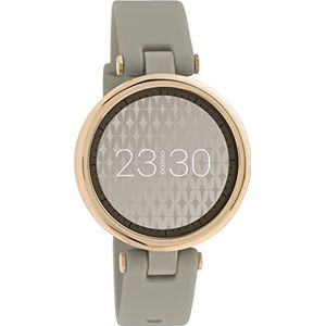 Oozoo Q4 Smartwatch uniseks fitnesshorloge 39 mm met 16 mm siliconen armband voor dames en heren | fitness polshorloge met stappenteller | fitnesstracker sporthorloge voor iOS en Android