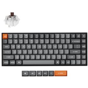 Keychron K2 MAX - Draadloos Mechanisch Toetsenbord - Witte LED - 75% Indeling - QMK/VIA