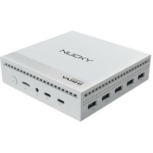 Yashi - NY290 - Mini PC - Wit - Intel N N100 - 8 GB DDR4 - 256 GB SSD