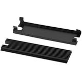 Thermal Grizzly - NVMe M.2 SSD Radiator - Zwart - Heatsink - Inclusief 2 Warmtekussens