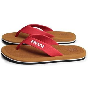 Sandalen, Dikke zool sandalen for heren, for op het strand en casual buitenkleding in de zomer Slippers voor dames(Black,50EU)