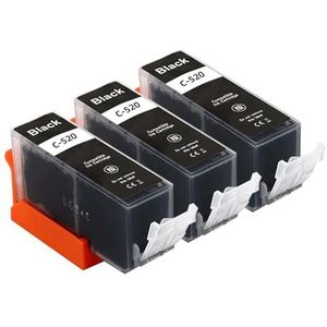 PGI-520 CLI-521 Inktcartridge Compatibel met C-anon IP3600 IP4600 IP4700 MP540 MP550 MP560 MP620 MP630 MP640 MP980 MP990 MX860(RED)